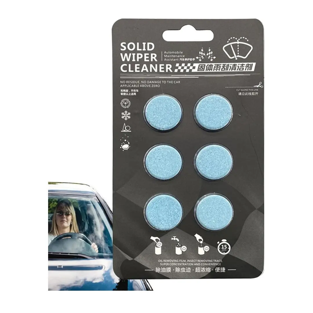 6 Pcs Car Windshield Washer Fluid Concentrated Clean Tablet 1