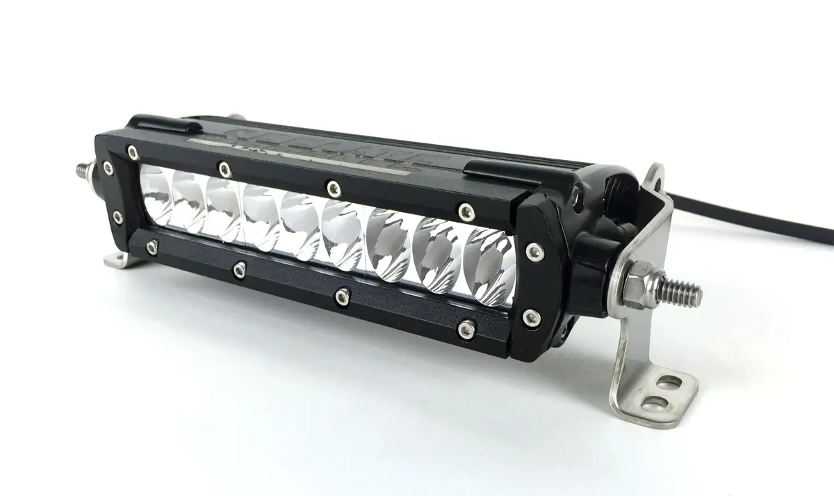 6" Single Row Led Light Bar 1