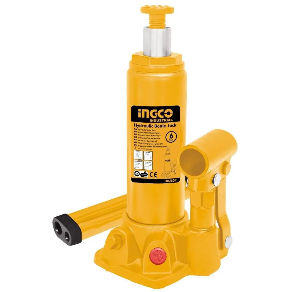 Ingco Hydraulic Bottle Jack 6 Ton 1