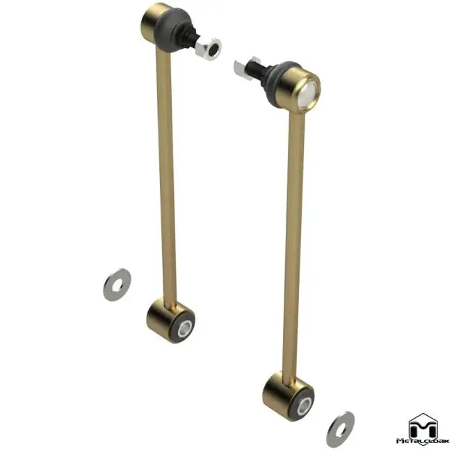 Metalcloak Front Jk/Jl/Jt Sway Bar Link Extension Kit, 12.25" 7015 1