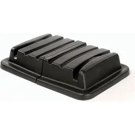 Black Cover For Rubbermaid® Recycling Cube Truck 1