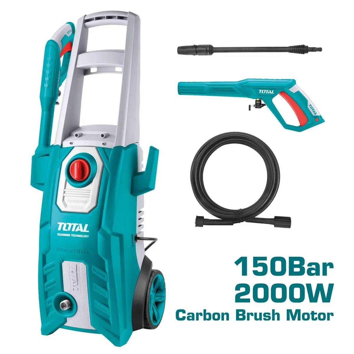 Total High Pressure Washer - 2000W 150Bar 1