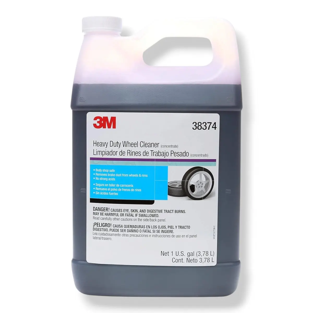 3M Heavy Duty Wheel Cleaner, 1 Gal 1