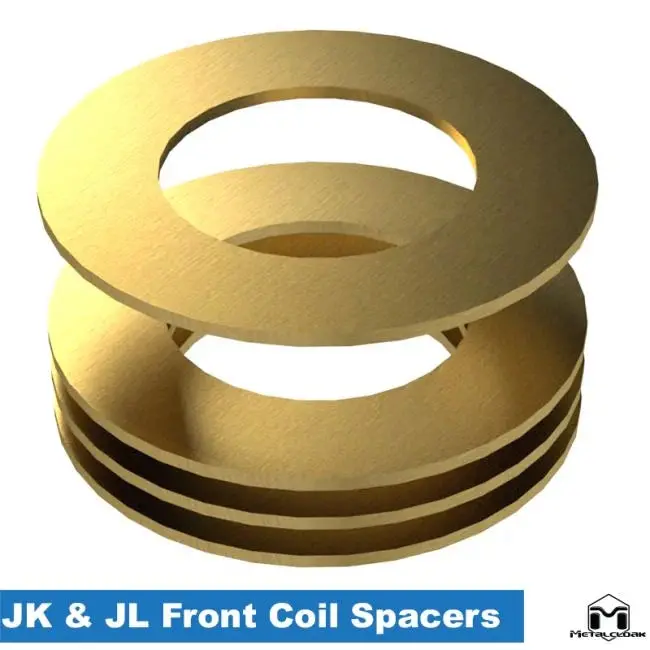 Metalcloak Jk/Jl Wrangler Front Coil Spring Spacer Set 7191 1