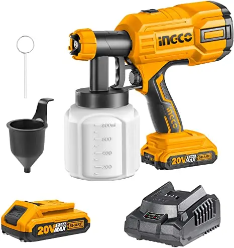 Ingco Lithium Ion Spray Gun 20V 1