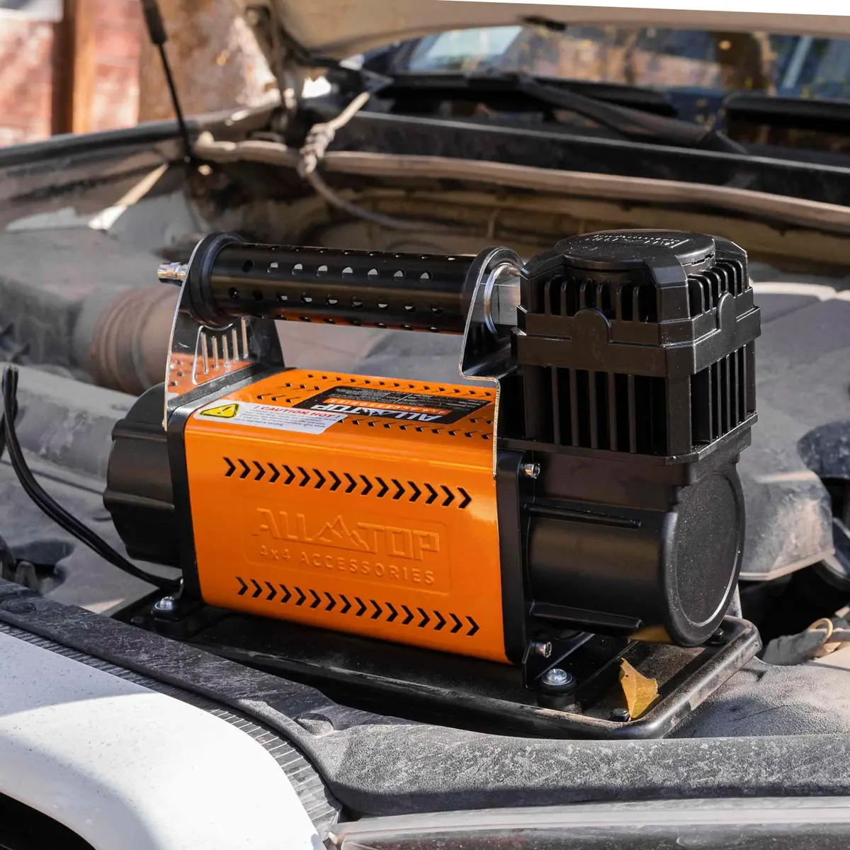 All-Top Air Compressor Kit, 12V Portable Inflator 7.06Cfm, Offroad Air Compressor For Truck ,Air Pump For Car Heavy Duty, Max 150Psi For Suv 4X4 Vehicle Rv Tire 2