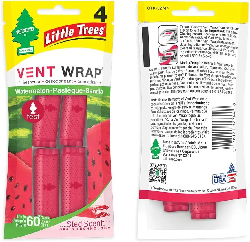 Little Tree Vent Wrap (Watermelon) 1