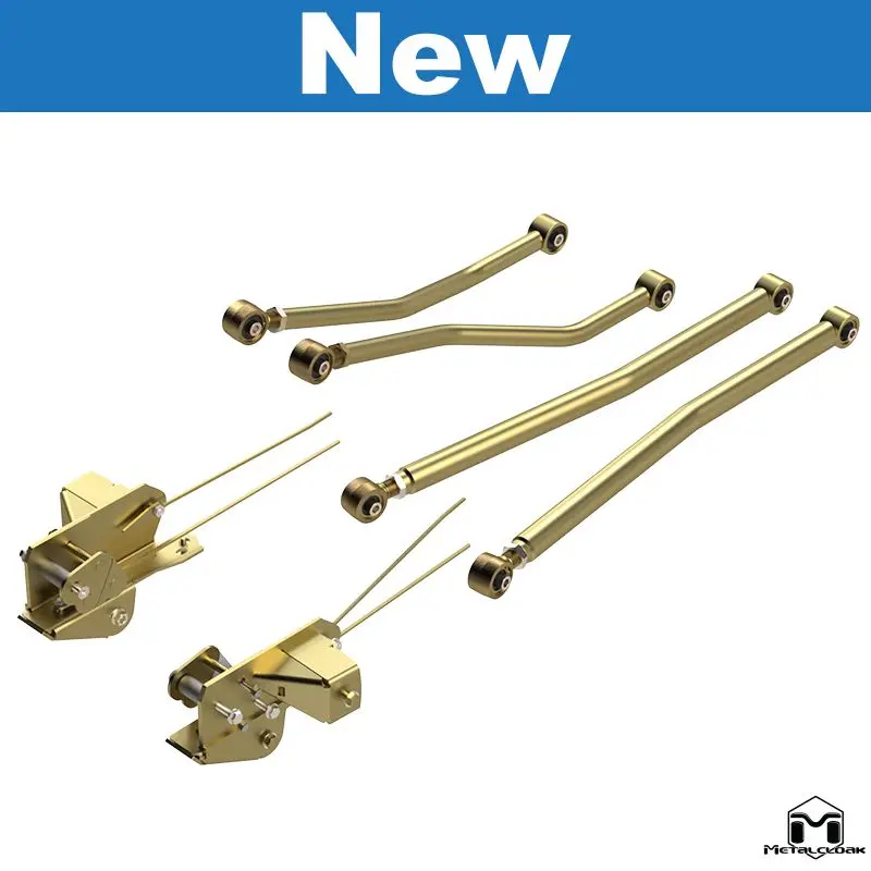 Metalcloak Jeep Jl Wrangler Bolt-On 4-Link Rear Long Arm Kit, 4-Door 7289 1
