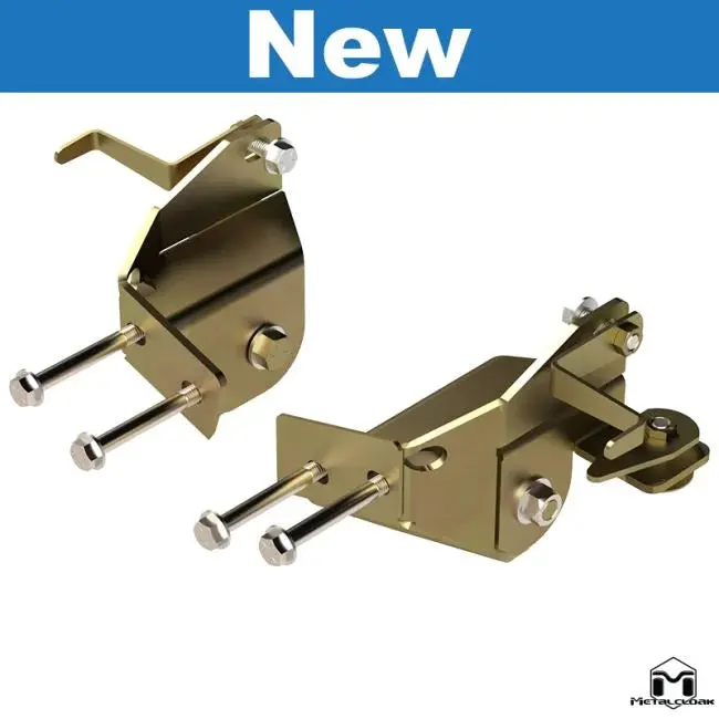 Metalcloak Jeep Jlu Wrangler, Jt Gladiator, 4-Link Front Lower Long Arm Bolt-In Mounting Brackets 7295 1