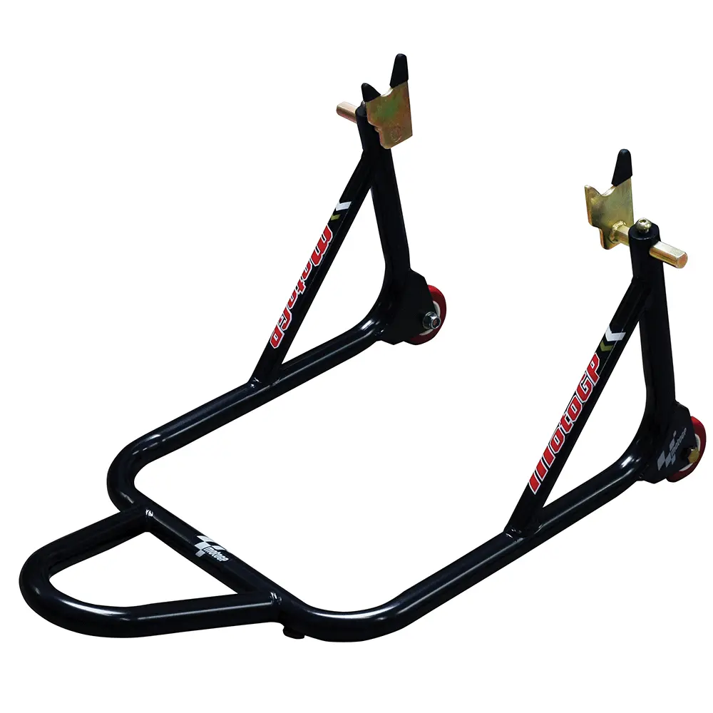 Motogp 1 Piece Bobbin Spool Fitment  Rear Track Paddock Stand - Black 1