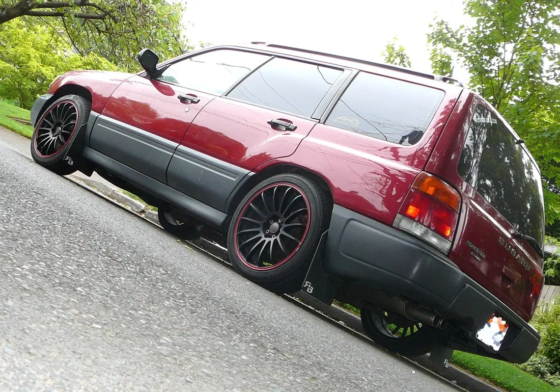 Subaru Forester (Sf) 1998-2002 Rally Mud Flaps 8