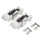 Smittybilt Hood Catch Kit (Stainless Steel) 1