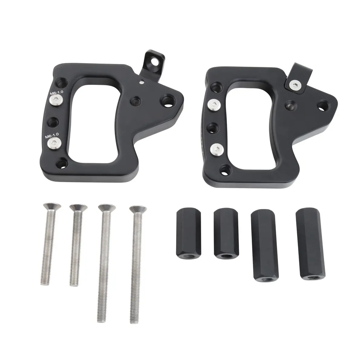 Jeep Jk Grab Handles Front Aluminum 2007-2018 Jeep Wrangler 2Dr/4Dr Pair Black Smittybilt 1