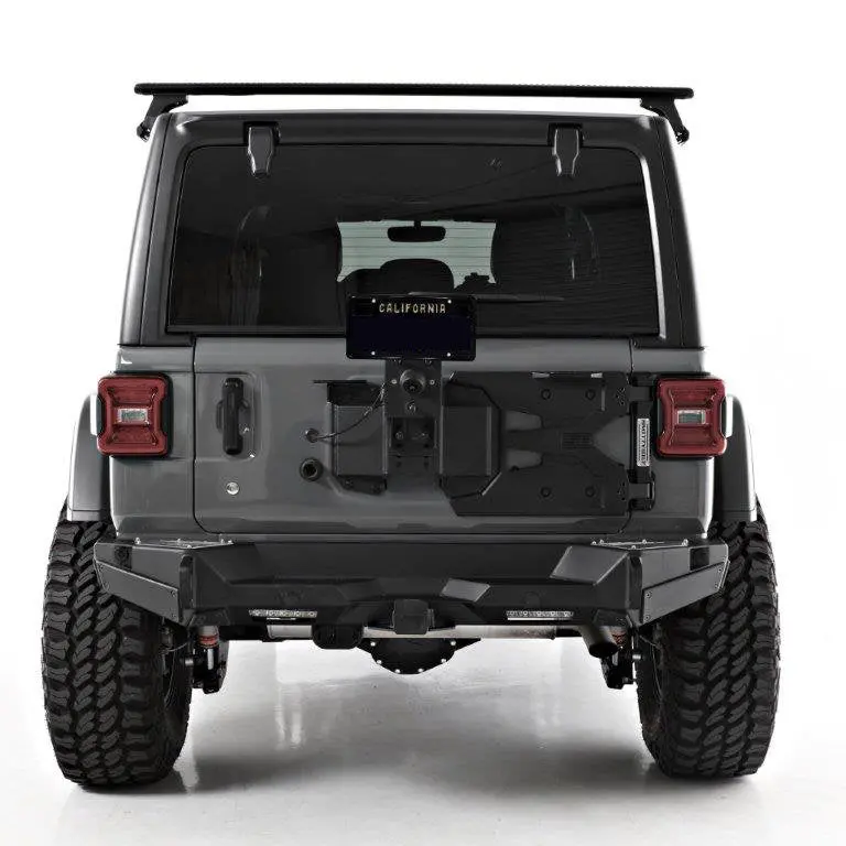 Smittybilt 7743 Hd Pivot Tire Carrier For 18-21 Jeep Wrangler Jl 1