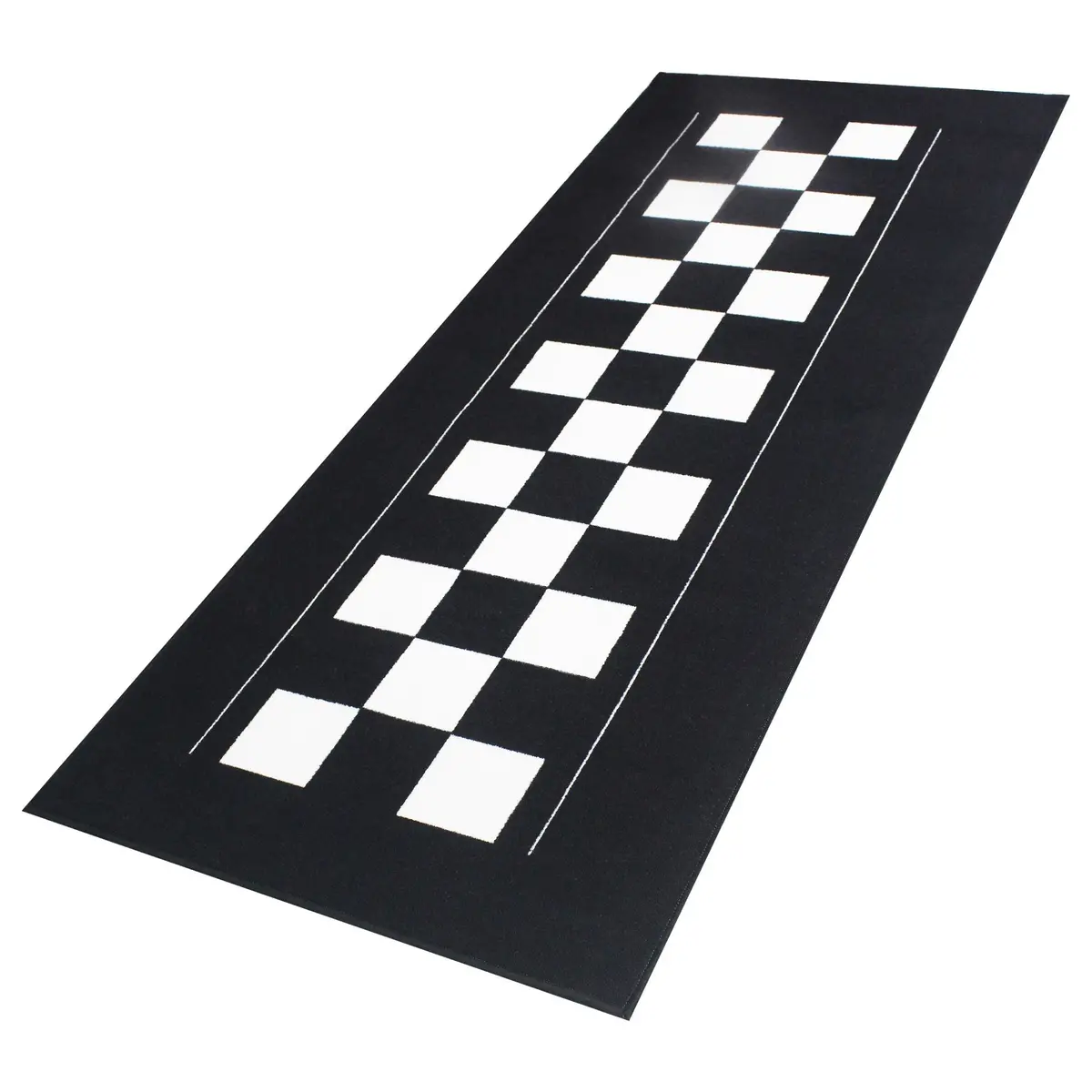 Biketek Garage Mat Series 4 Checker Board 190 X 80 Cm 1