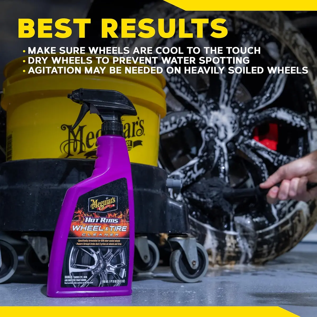 Meguiar's Hot Rims Wheel Cleaner 710Ml 2