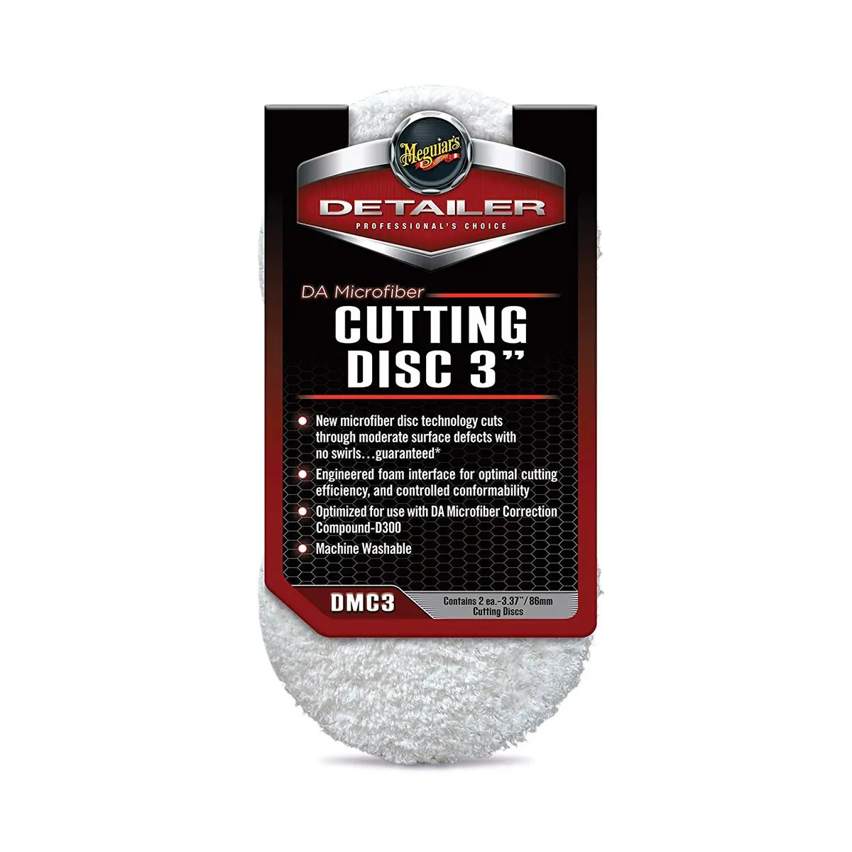Meguiars Da Microfibre Cutting Disc 3 Inch _ 2 Pack 1