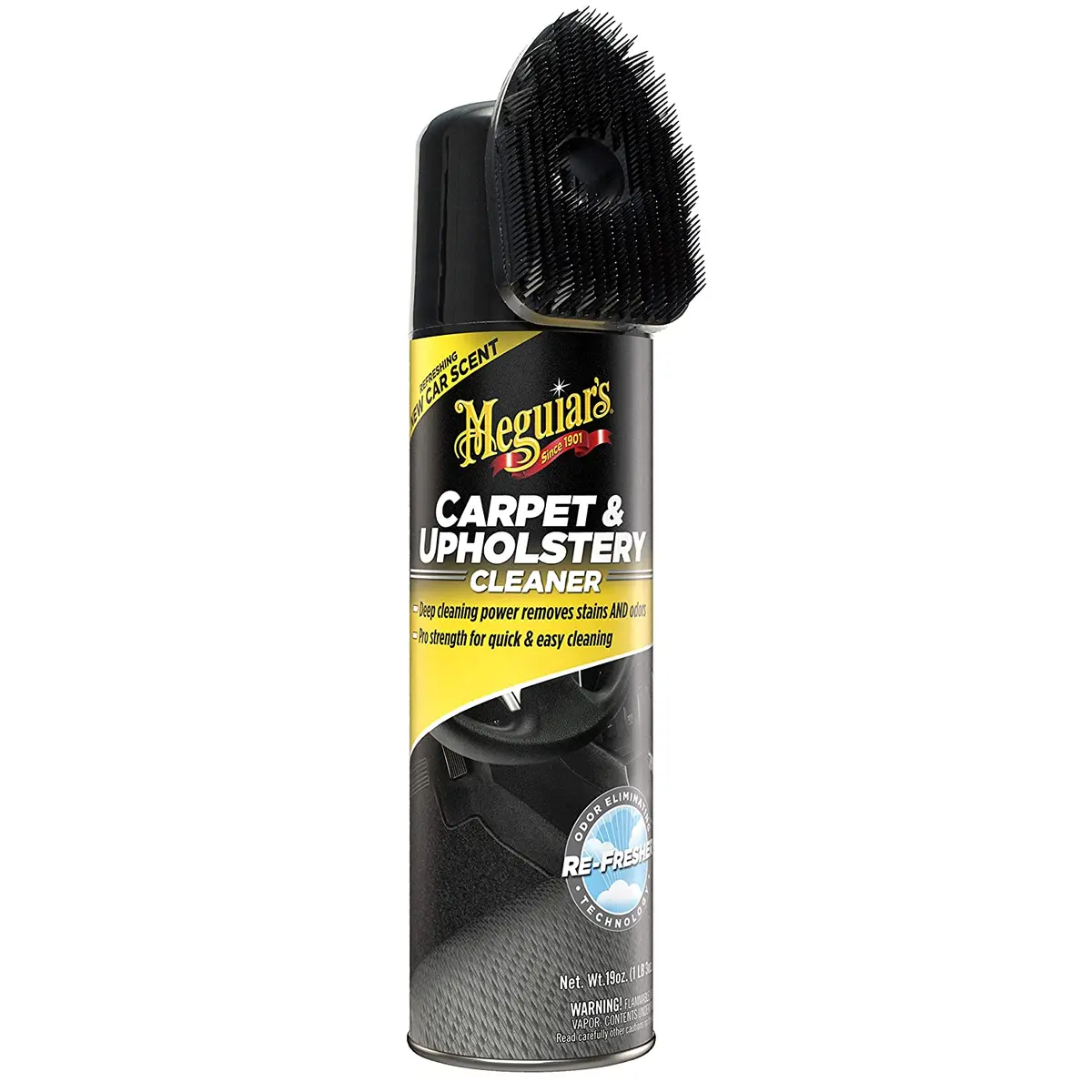 Meguiar's Carpet & Upholstery Cleaner W/Scrub Head 1