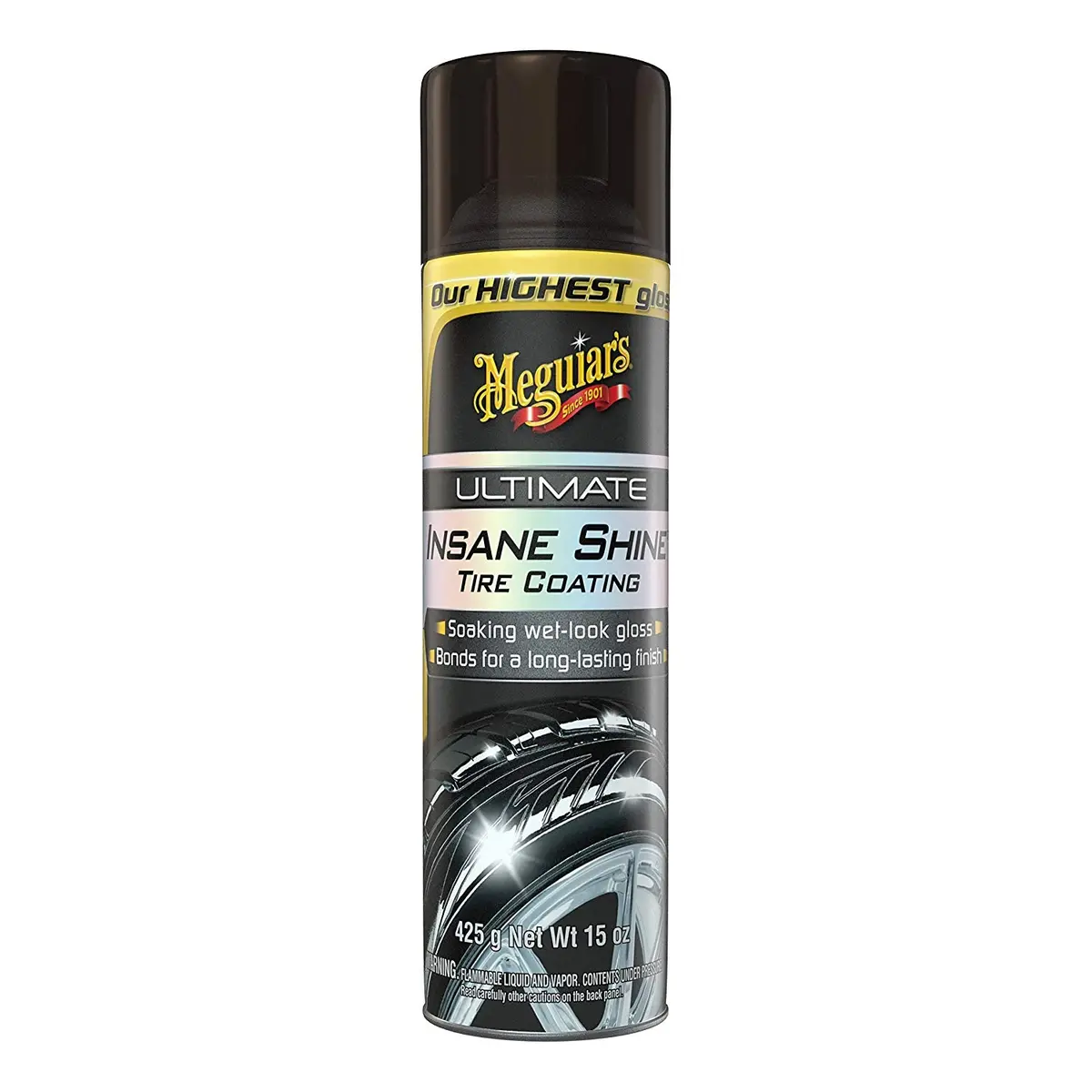 Meguiars Ultimate Insane Shine Tire Coating 15 Oz 1