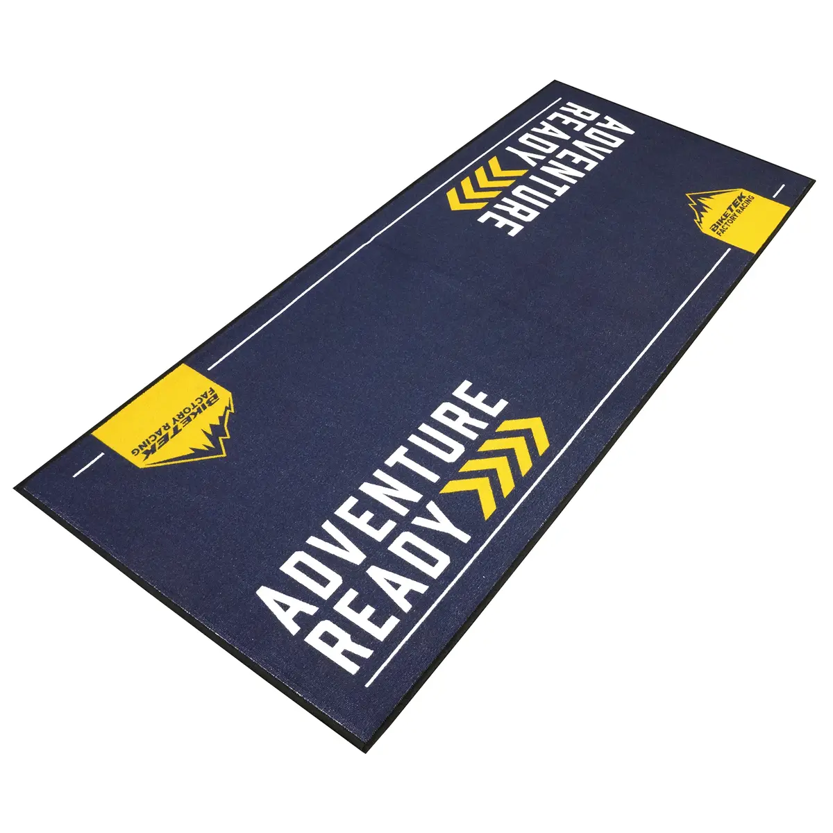 Biketek 'Adventure Series' Garage Mat - Blue/Yellow 190 X 80Cm 1