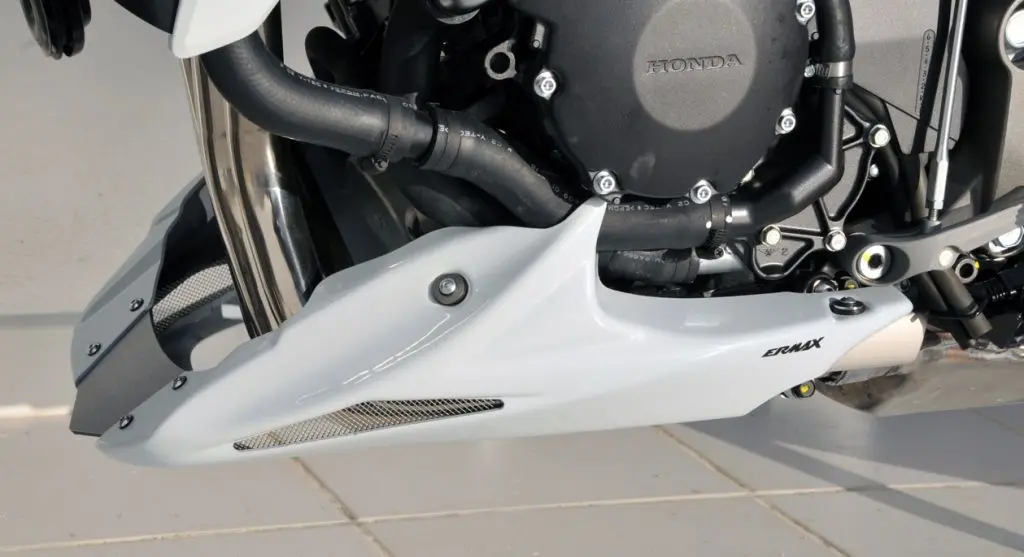 Honda Cb1000r 2008 - 2017 Belly Pan White (Pearl Cool White ) Ermax 1