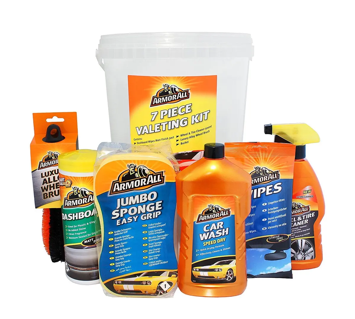 Armorall 7 Pcs Car Cleaning Kit (Bucket) 2