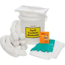Spill Response Kit Petroleum Kit, 5-Gallon 1