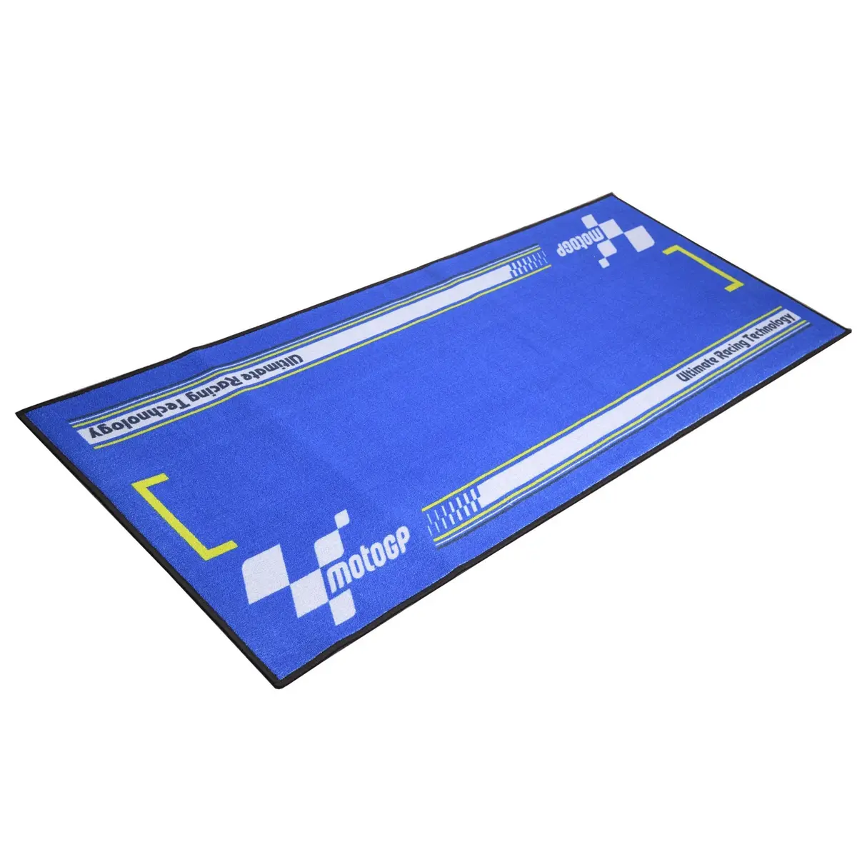 Motogp Blue/Light Grey Team Mat Garage Mat 190X80cm Non-Slip Oil/Water Resistant Backing 2