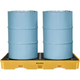 Global Industrial™ 2 Drum Spill Containment Modular Platform 1