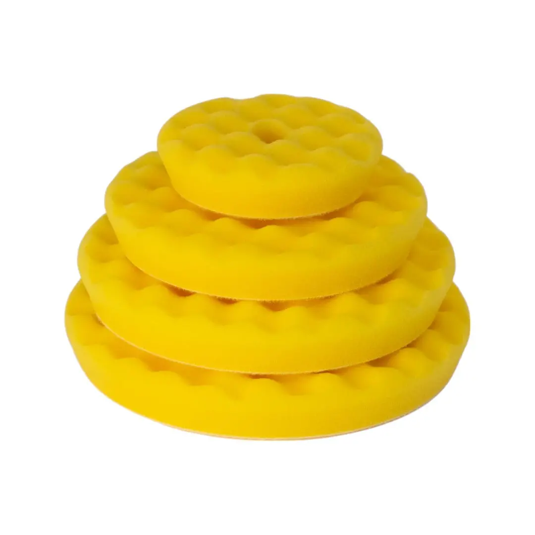 Rupes Waffle Fine Polishing Foam Pad For Rotary Polishers 1