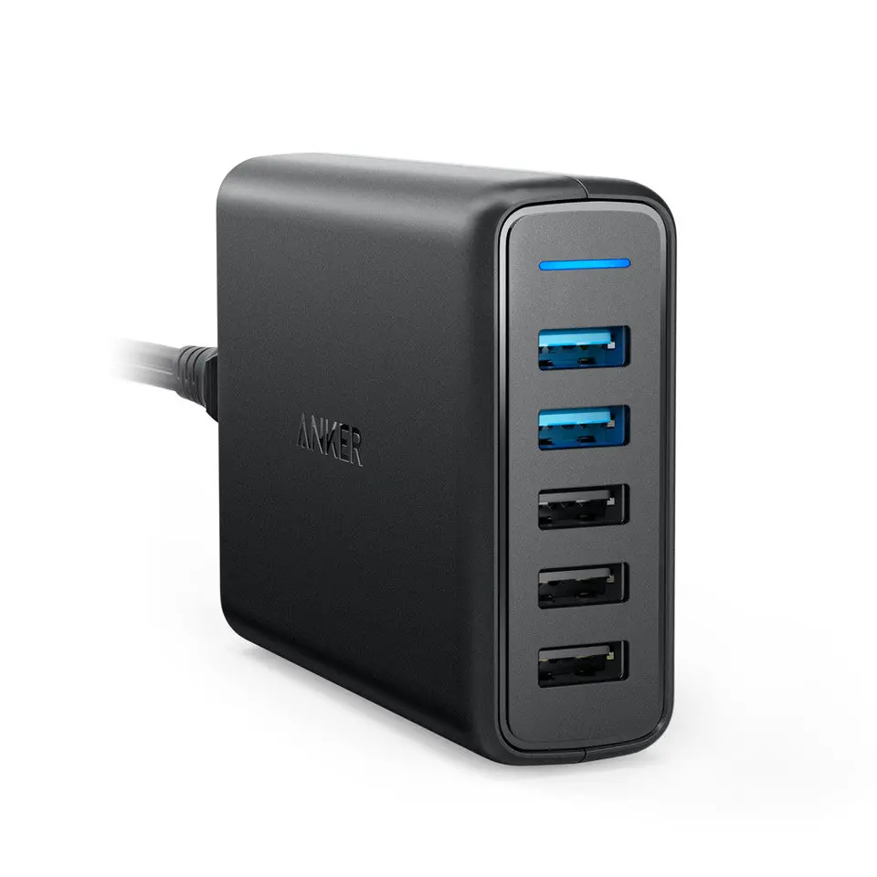 Anker Powerport Speed 5 With Dual Quick Charger 3.0 1
