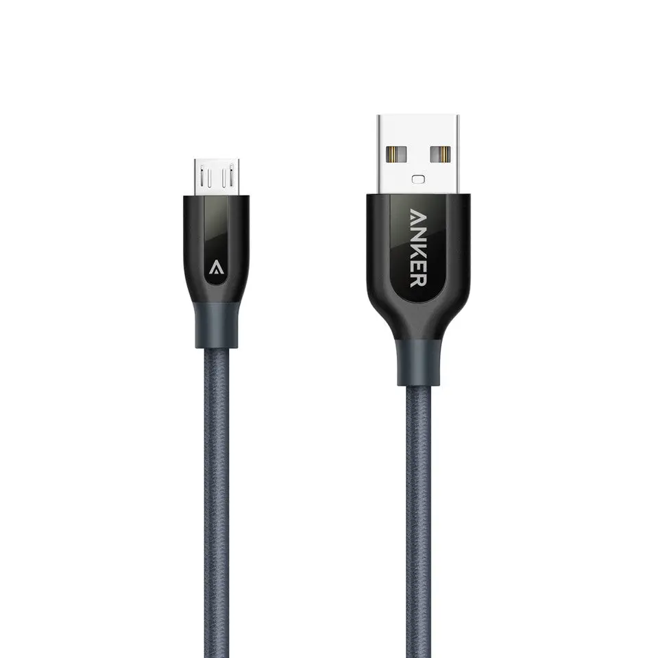 Anker Powerline+ Micro Usb 3Ft Black 1