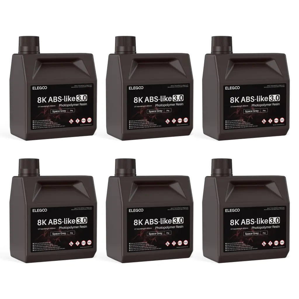 8K Abs-Like Resin V3.0 12 Kg(6* 2 Kg) 1