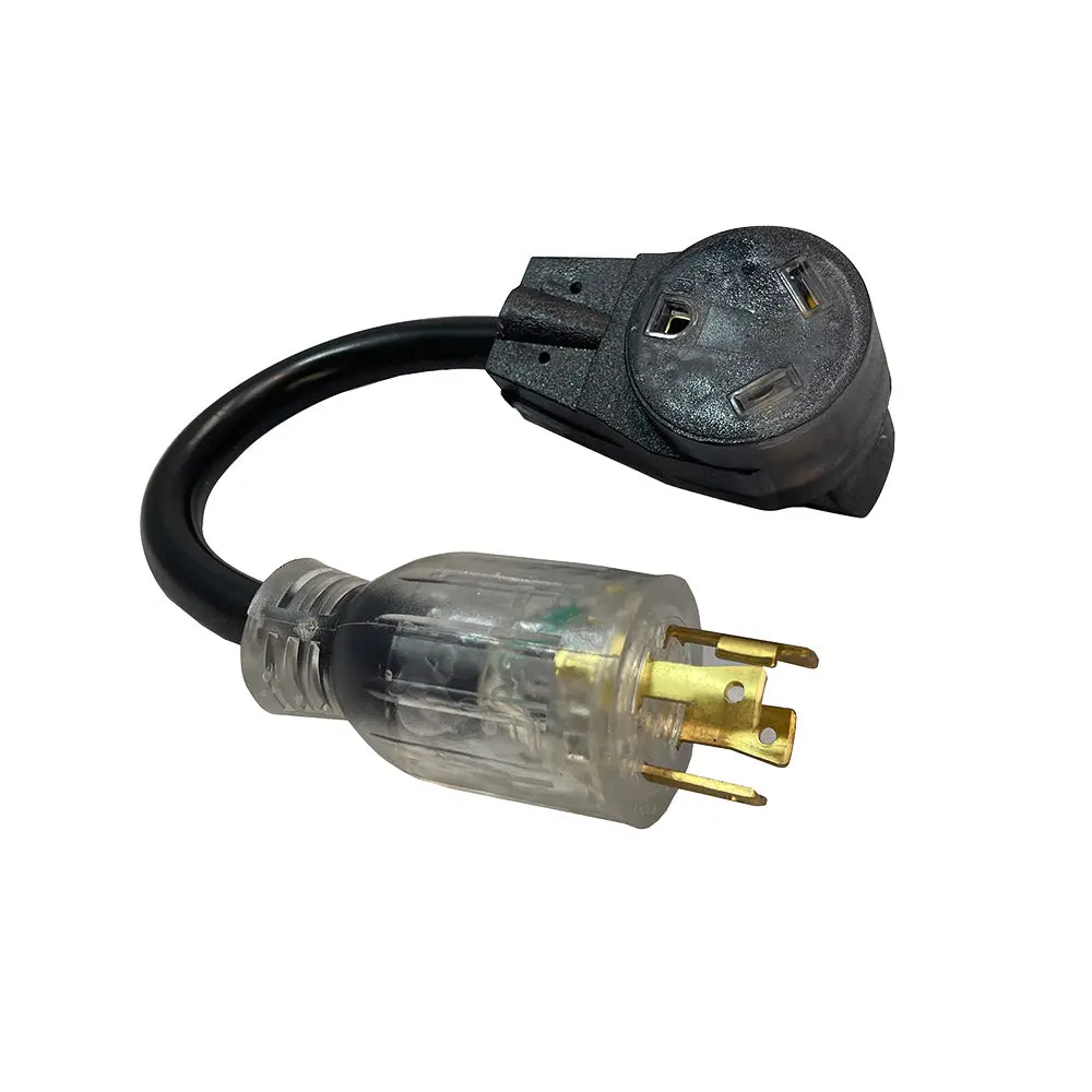 Reliance Ac30rv 30A 125V Color Connect Adapter Cord L14-30 Plug Tt30 Connector 1