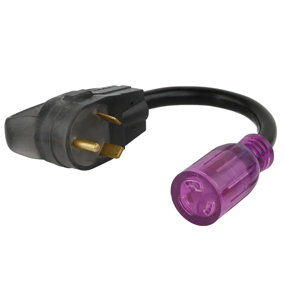 Reliance Acrv22 20A 125V Color Connect Adapter Cord Tt-30 Plug L5-20 Connector 1