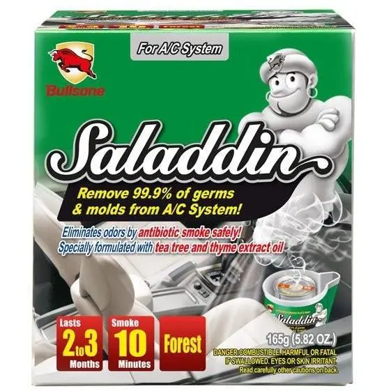 Bullsone Saladdin Car Fumigation Deodorizer For A/C System Forest 1