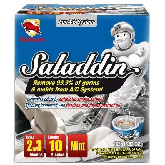 Bullsone Saladdin Car Fumigation Deodorizer For A/C System Mint 1