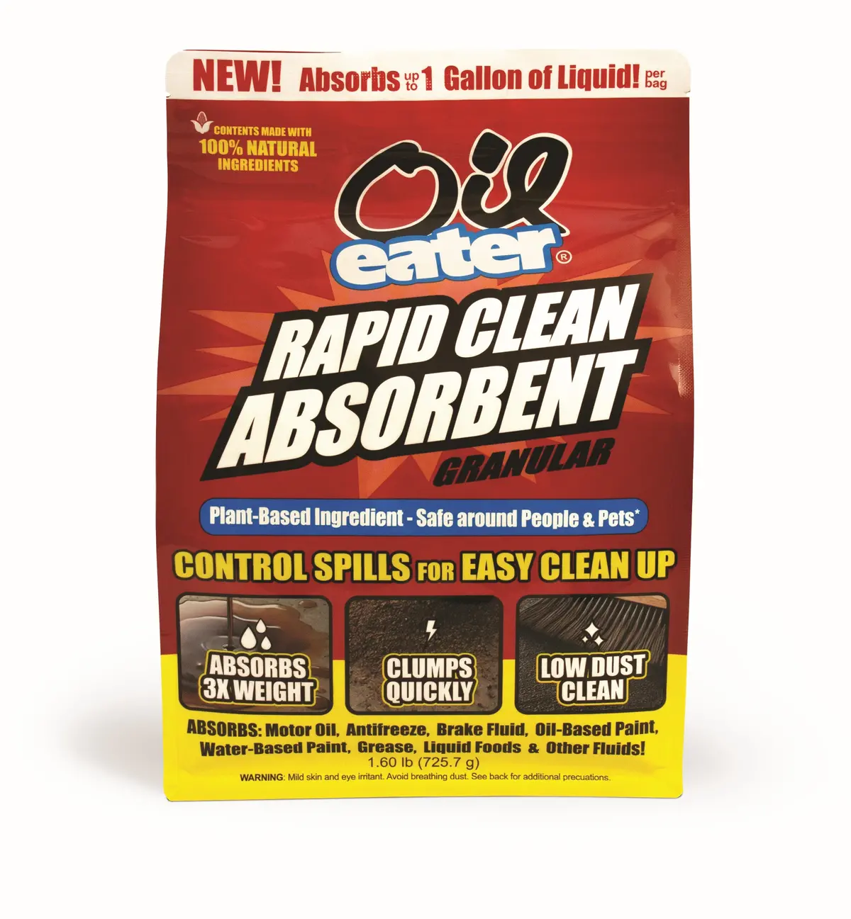 Oil Eater Rapid Clean Absorbent Case Of 4 Bags 1