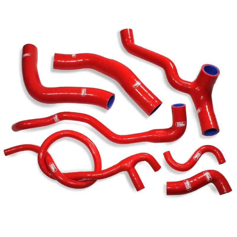 Aprilia 750 Shiver 2007-2017 Samco Sport Silicone Hose Kit  & Stainless Hose Clips Apr-13 1