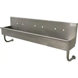 Advance Tabco® Multi Station Wall Mounted Hand Sink, 60" Overall Length 1