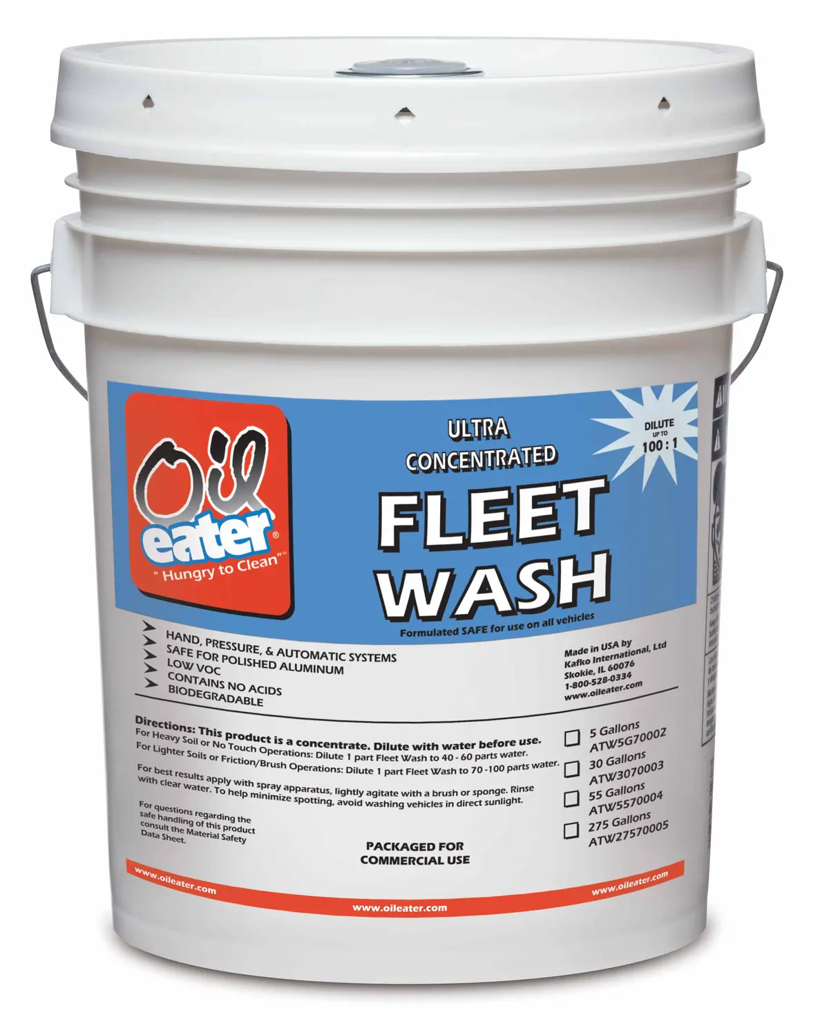 Oil Eater Fleet Wash - 5 Gallon Pail 1