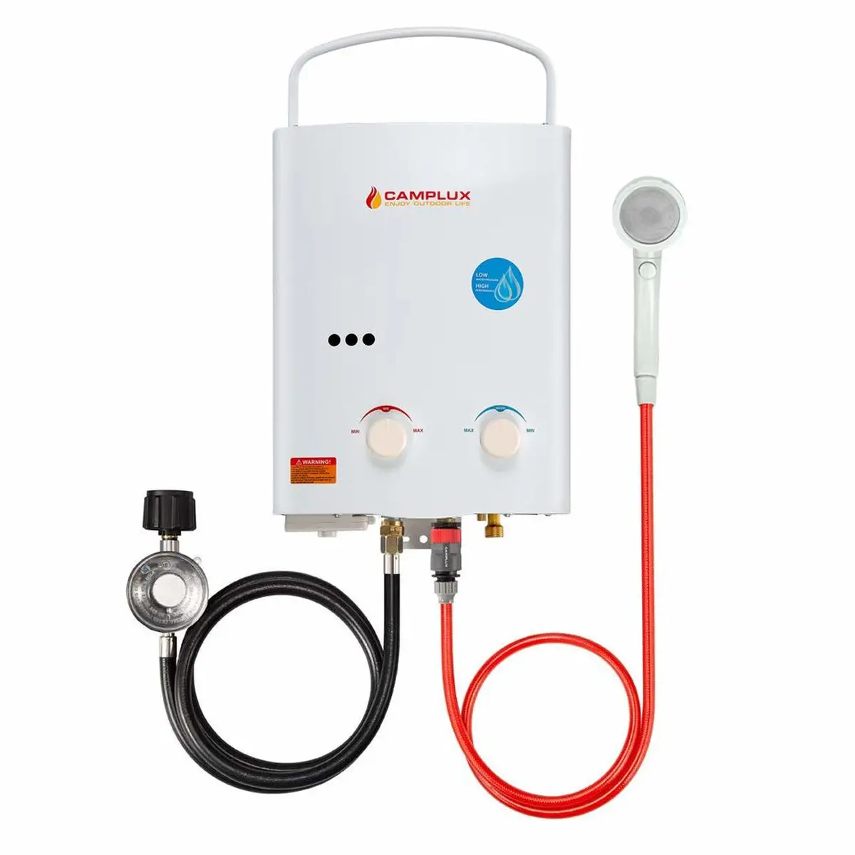 Boiler De Paso Portátil Para Exterior 5L 1.32 Gpm Camplux 1