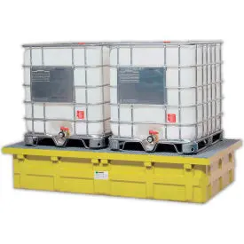 Enpac® 5482-Ye-D Double Ibc Low-Top™ With Drain 1