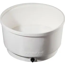 Bel-Art Polyethylene Buchner Table-Top Funnel With Perforated Fixed Plate, 18" I.D., 11.5" Height 1