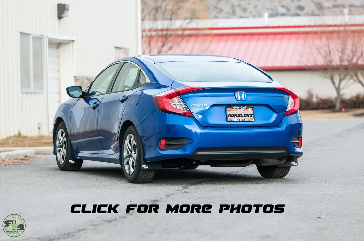 Honda Civic Sedan 2016-2021 Mud Flaps 1