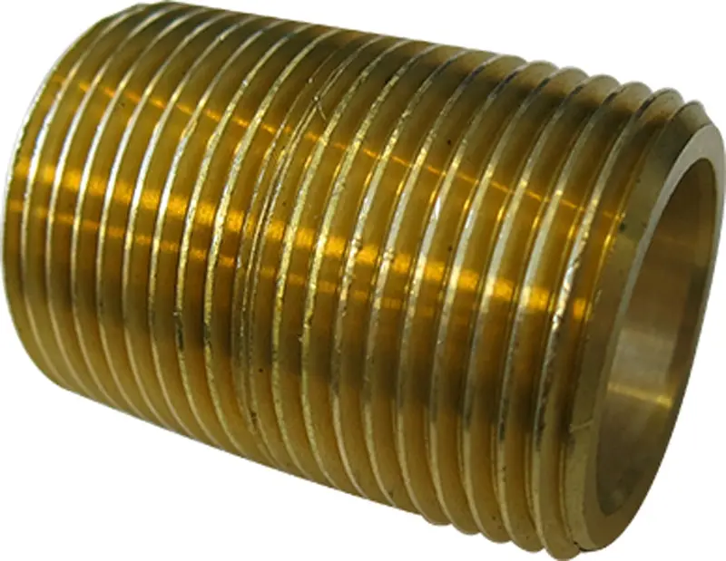 1In. Mpt Brass Pipe Nipple 1
