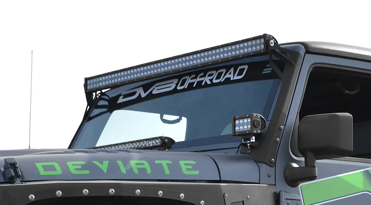Dv8 Offroad Br50e300w3w Brs-50 50" Pro Series Led Light Bar 1