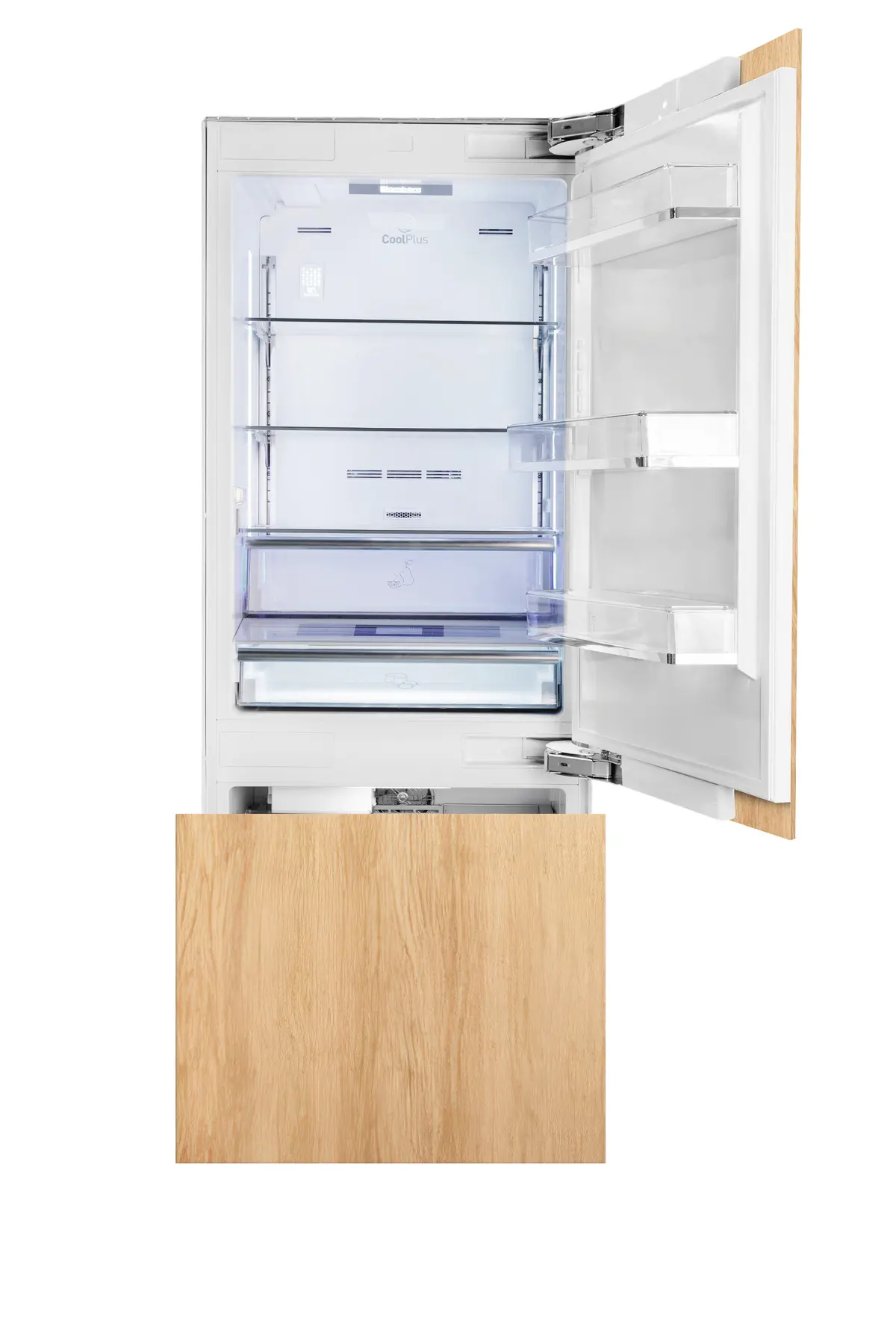 30" 16.4 Cu.Ft. Panel Ready Built-In Bottom Freezer Refrigerator, Internal Water, Energy Star® 1