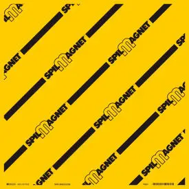 Brady® Spill Magnet Drain Cover, 24"W X 24" L, Yellow/Black, 3111Ls 1