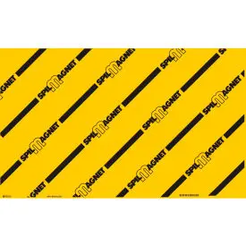 Brady® Spill Magnet Drain Cover, 24"W X 36" L, Yellow/Black, 3112Ls 1